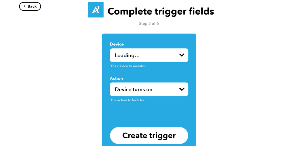 IFTTT triggers for ATOM8