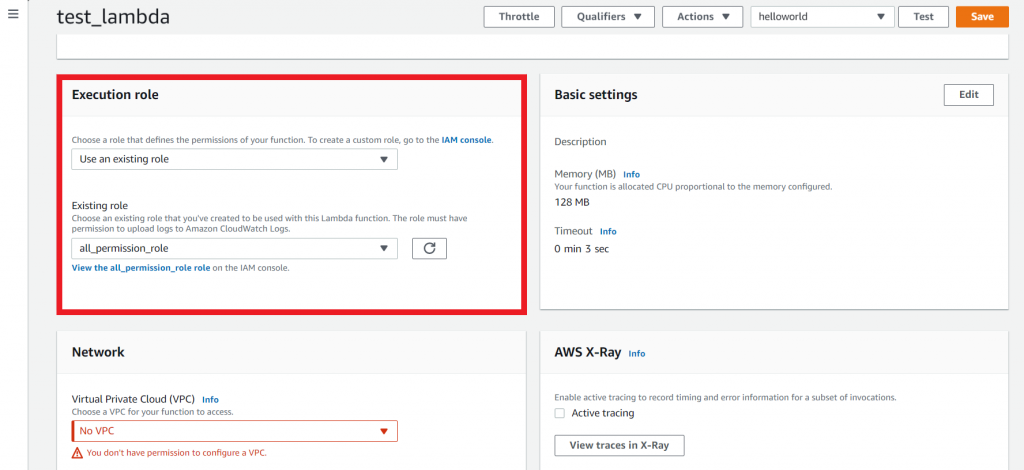 Select code source from S3 while creating a AWS Lambda function 