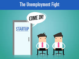 Inforgraphic showing unemployment